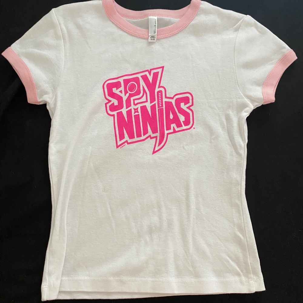 Spy Ninjas Girls Youth T-Shirt NEVER WORN